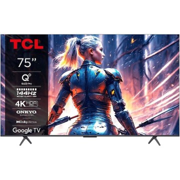 TCL Smart Τηλεόραση 75" 4K UHD QLED 75T8B HDR (2024)